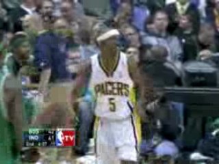 NBA T.J. Ford looks like he's running football drills to kee