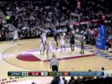 NBA Carlos Boozer  getting blocks By LeBron James  at the ri