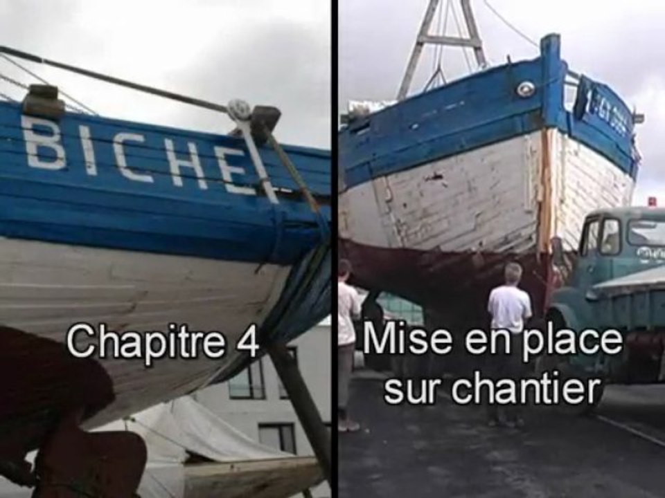 Biche est placé sur le chantier