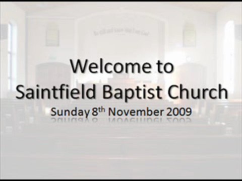 081109 - Gospel Service part 1