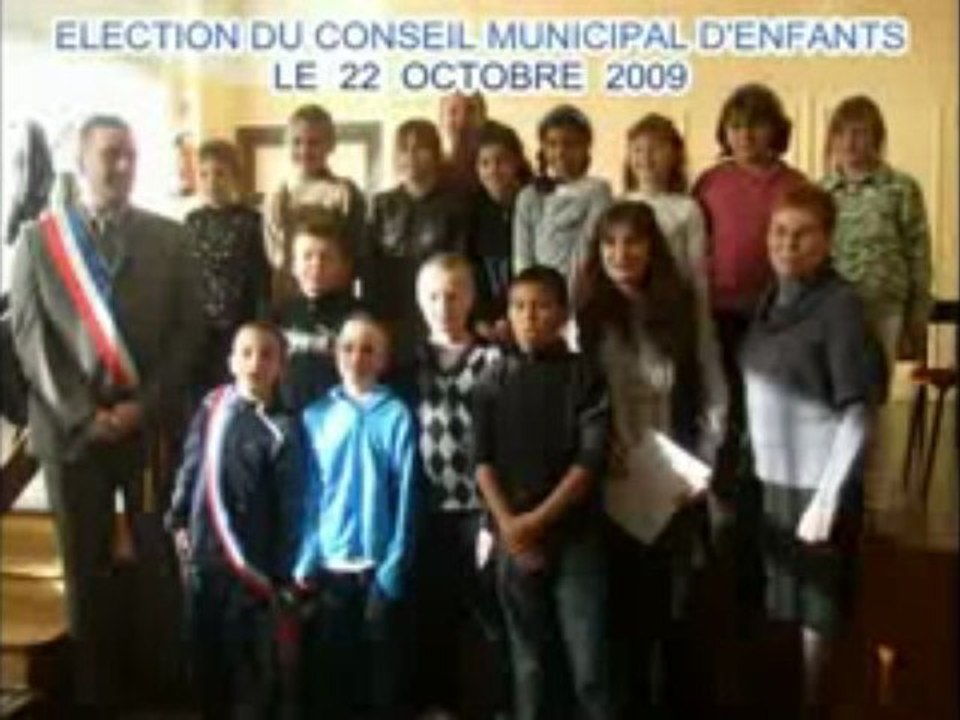 Election Conseil Municipal dEnfants   22 Octobre 2009