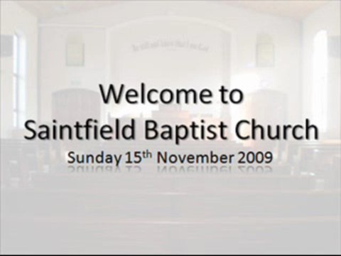 151109 - morning service part 2