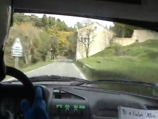 Rallye de Sarrians 2009 ES6 La Roque Alric
