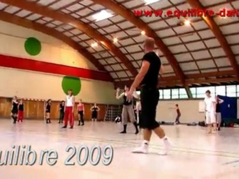 Peter MIKA pendant le stage de danse de VOIRON 2009.