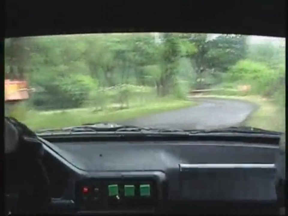 rallye de ST GENIEZ D'OLT 2009 EQUIPAGE RISO  / MACHI