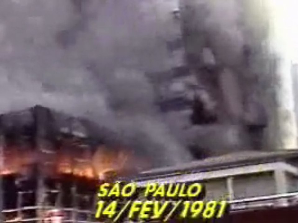 Jornal Nacional (1981) - Incêndio no Grande Avenida