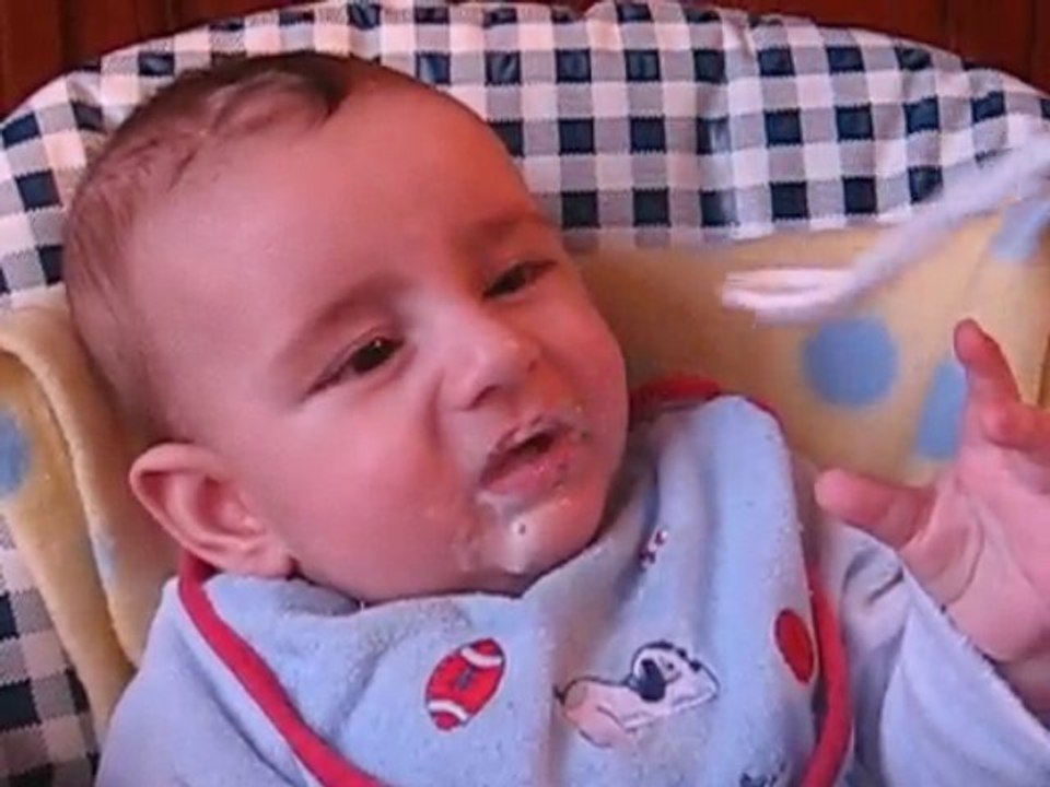Ali's first cereal