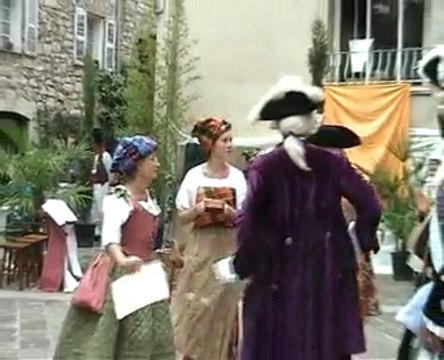 Fête populaire en 1781