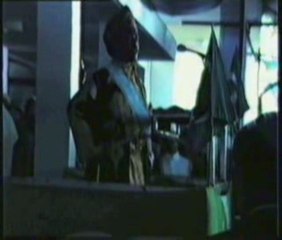 Investiture du président Ahmed Abdallah des îles en 1988