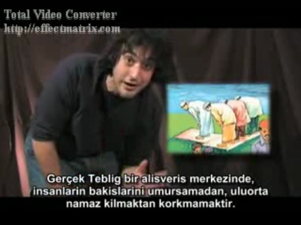 Müslümanım ve bununla gurur duyuyorum. dünyaya mesaj