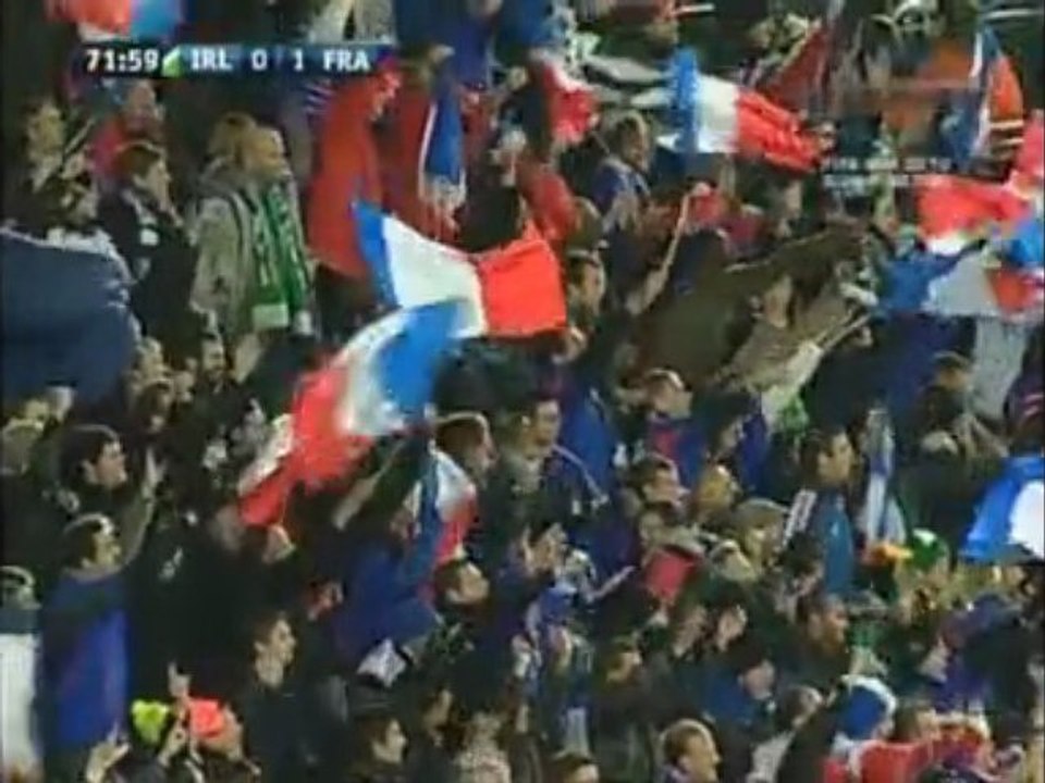 Irlande vs France 14/11/2009