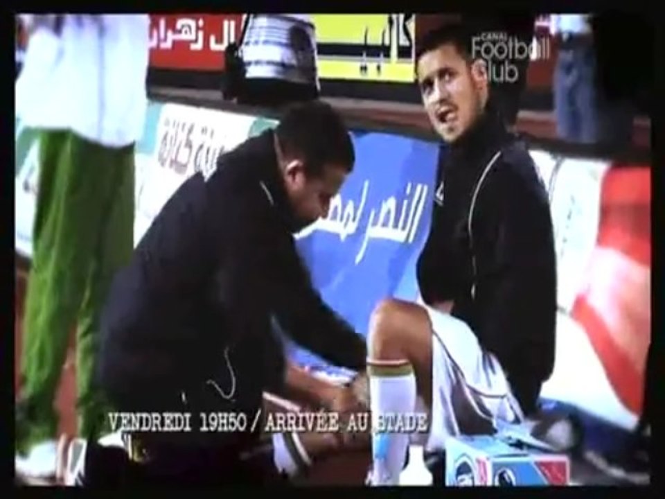 CANAL+ FOOTBALL CLUB reportage sur l'Algerie Egypte