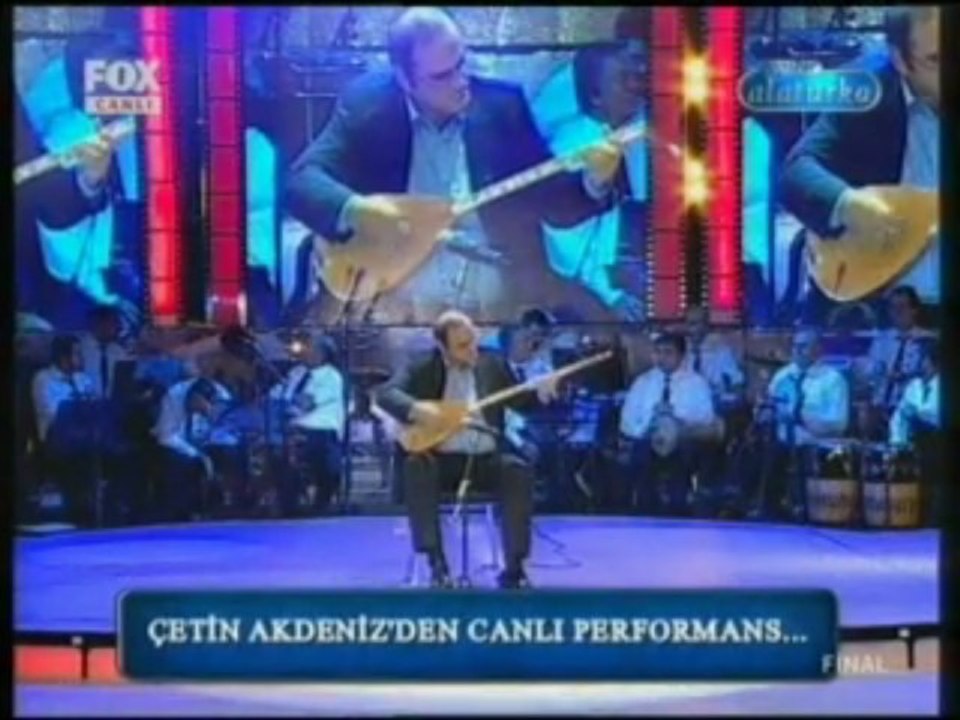 Çetin Akdeniz popstar alaturka