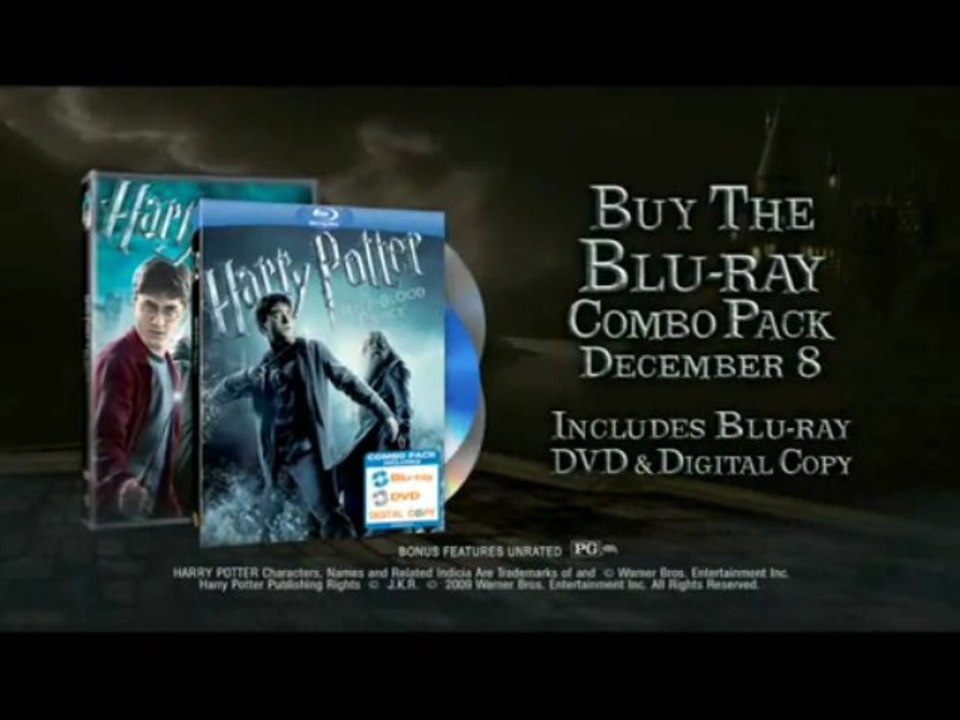 Harry Potter And The Half-Blood Prince - Combo Pack