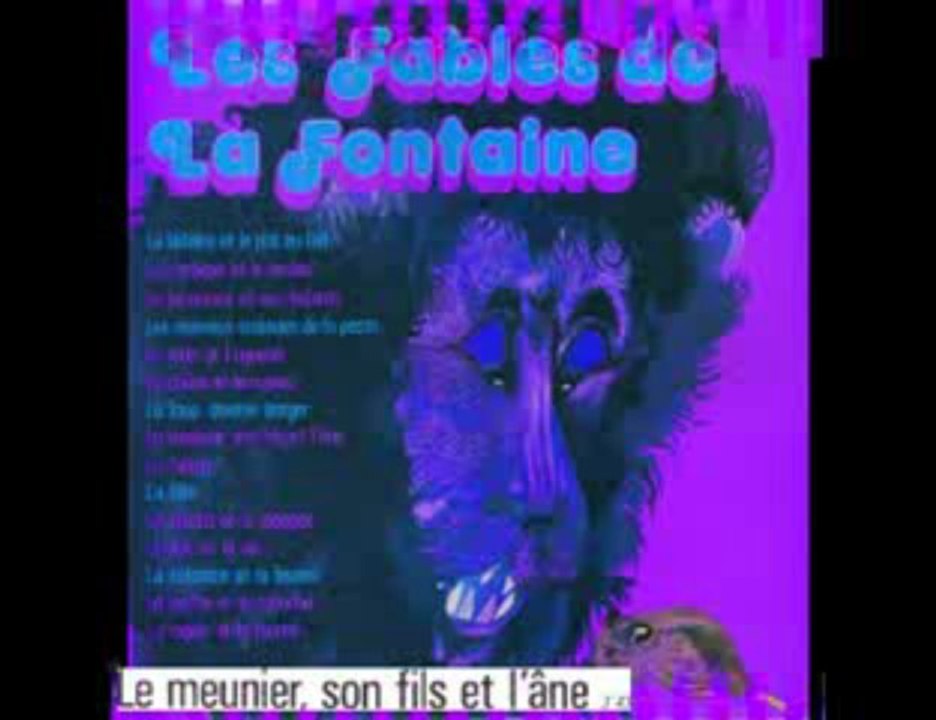 Les fables de La Fontaine - Le meunier, son fils et l'âne