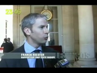Franck Riester NT1 9 avril 2009