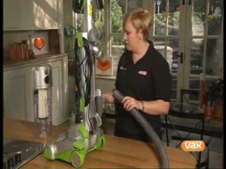Checking for blockages in your Vax vacuum cleaner.