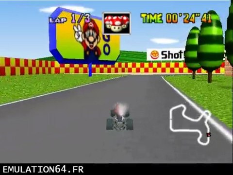 Mario Kart DS dans Mario Kart 64 (N64)