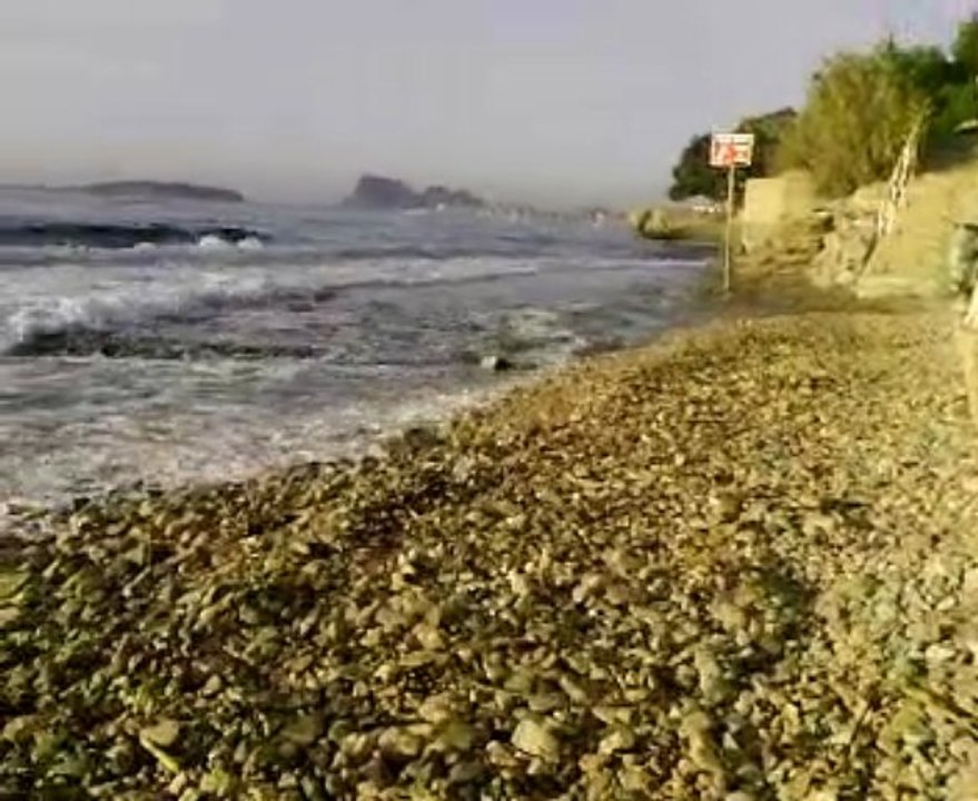 LEVER DE SOLEIL A 08H45 PLAGE DE LA BAIE DES ANGES