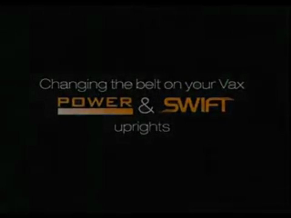 Changing the belt on your Vax Power or Swift upright vacuum