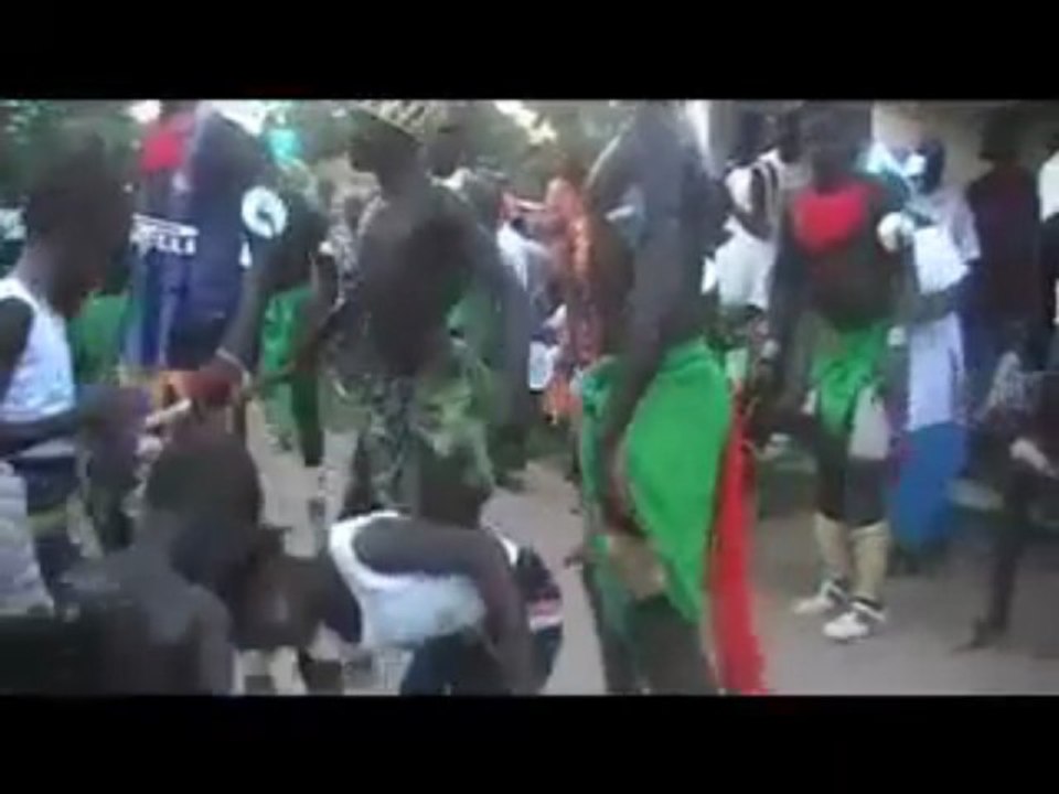 la marche des lutteurs
