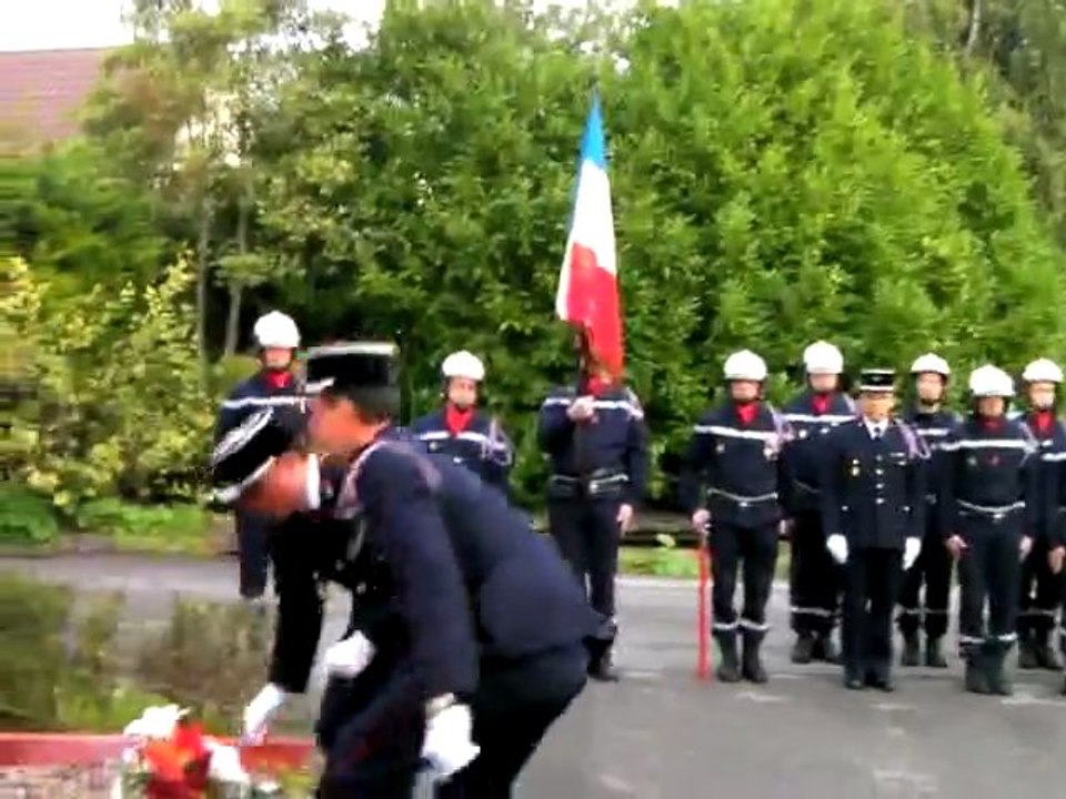 Les sapeurs-pompiers de Beauvais le 11 novembre