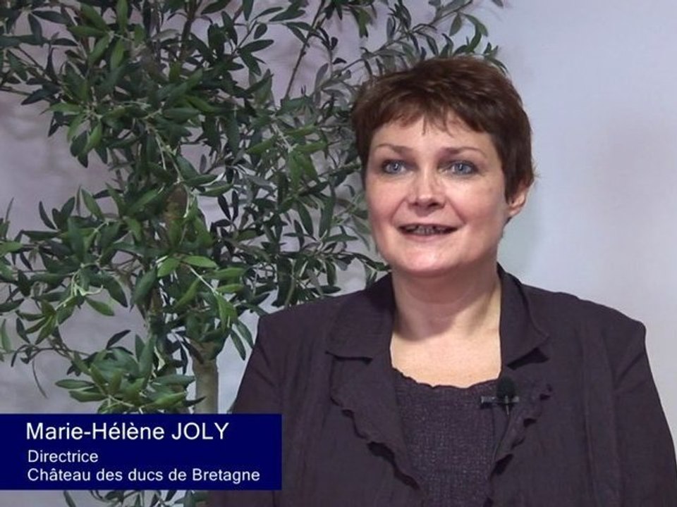 Marie-Hélène Joly, directrice, Château des Ducs de Bretagne