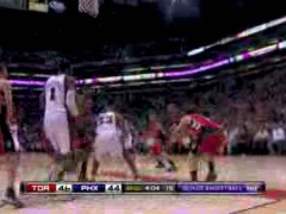 NBA Chris Bosh Block  Grant Hill's layup.