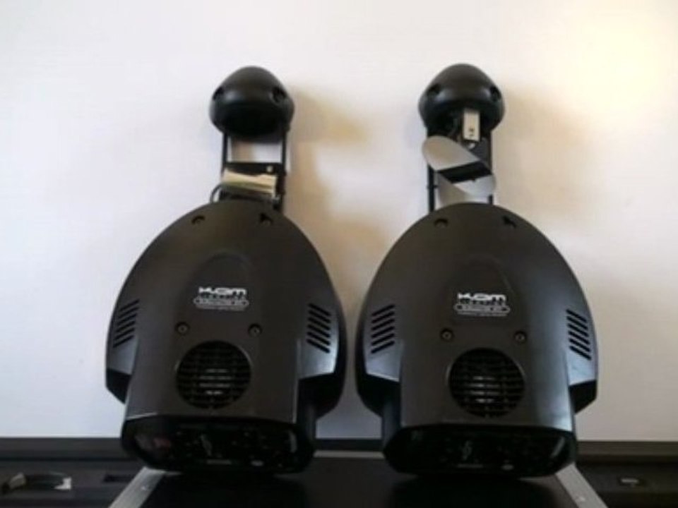 KAM DJScan and DJBarrel THI  lighting units