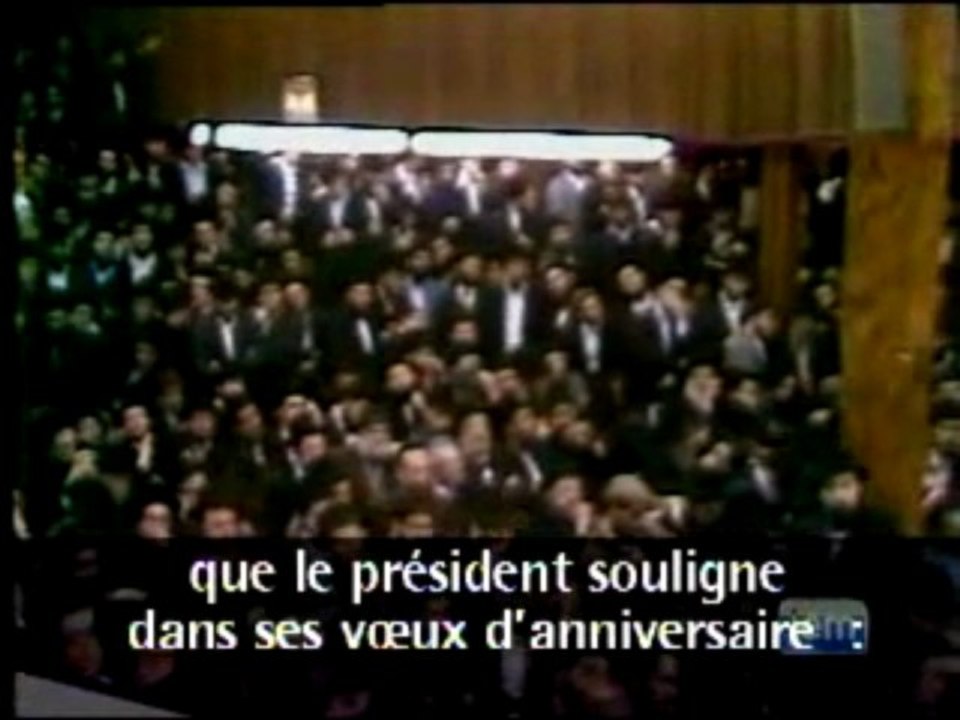 Vidéo du Rabbi de Loubavitch : L’Unité et la Paix