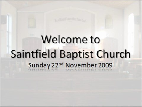 221109 - Morning service part 1