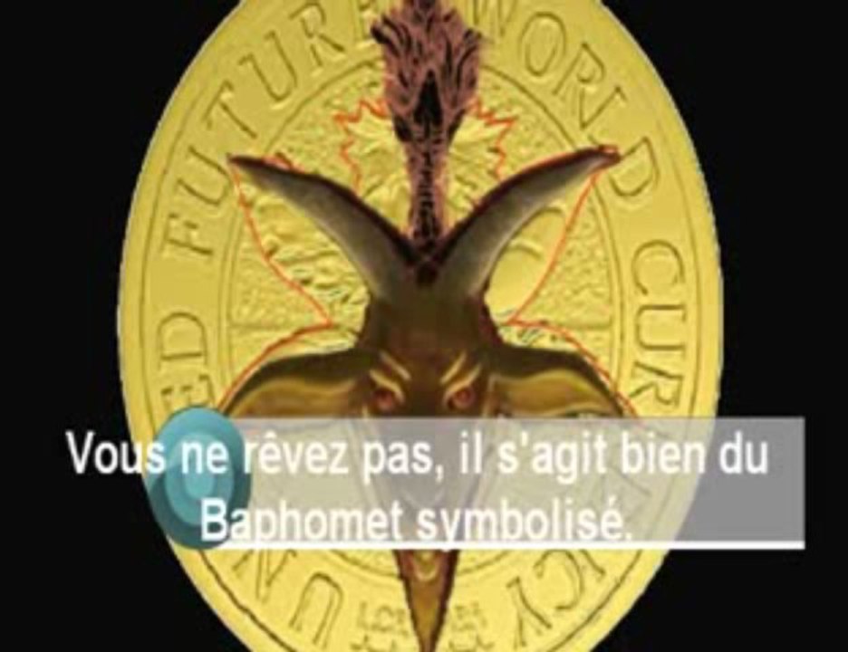 baphomet sur la nouvelle monnaie