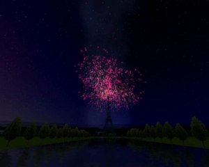 Tour Eiffel FIREWORKS RCT3