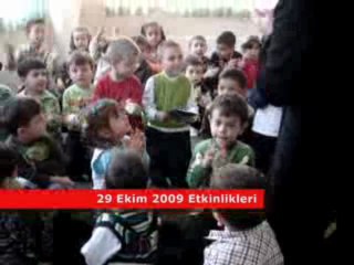 29 Ekim 2009 Etkinlikleri (Hediye Zamanı)