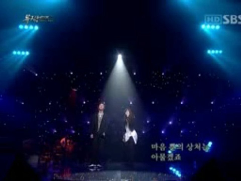 Jang Ri In and Xiah Junsu- Timeless Live SBS Music Wave