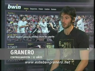 Esteban Granero - Entrevista (19.11.09)