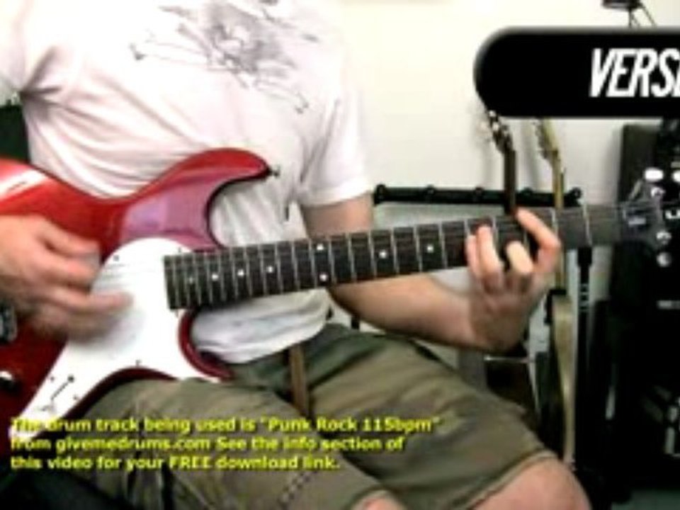 'Smoke On The Water' By Deep Purple (G3 style) - Guitar Less