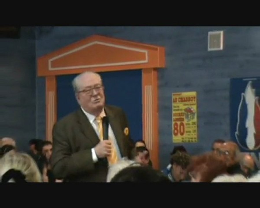 Jean-Marie Le Pen 15/11 Marseille : UMPS - Droite Gauche ?