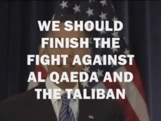 Obama Slamming McCain And Bush For Afghanistan