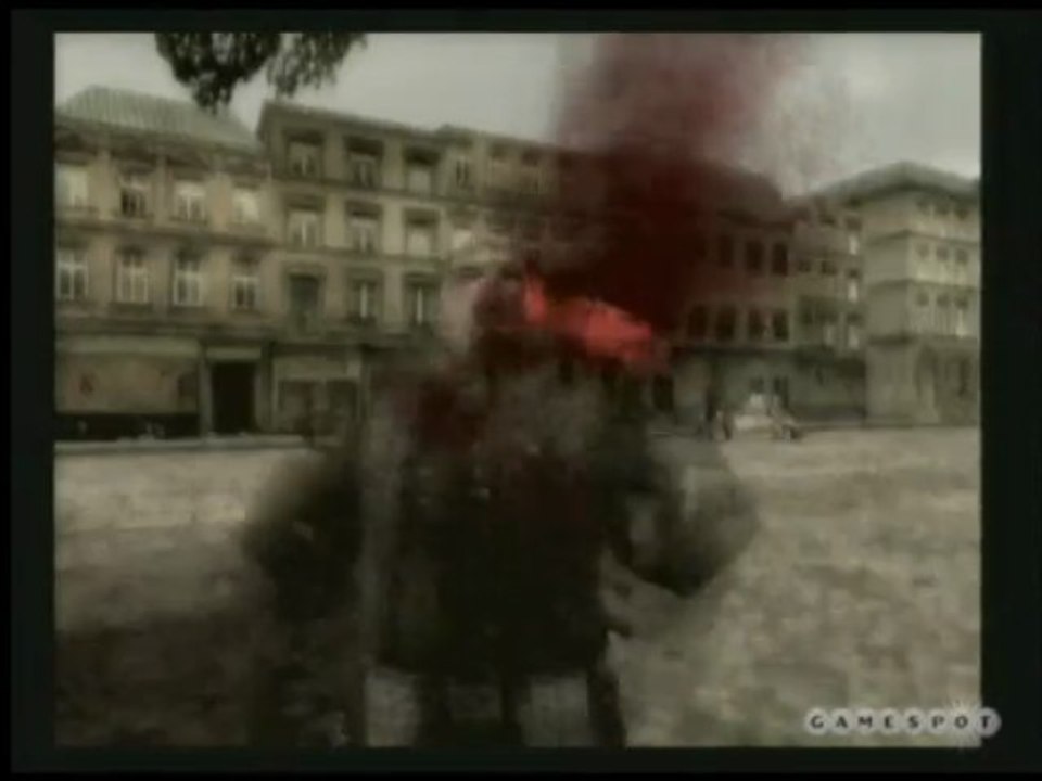 Sniper Elite - sad statue