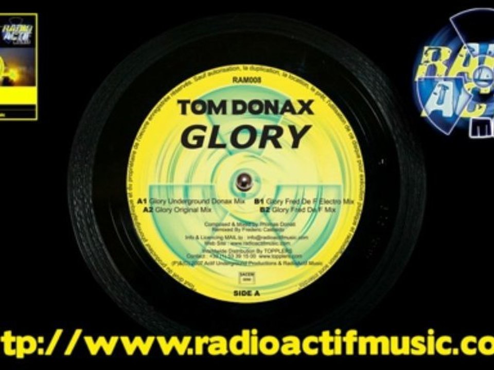 RAM008 Tom Donax Glory Underground Donax Mix
