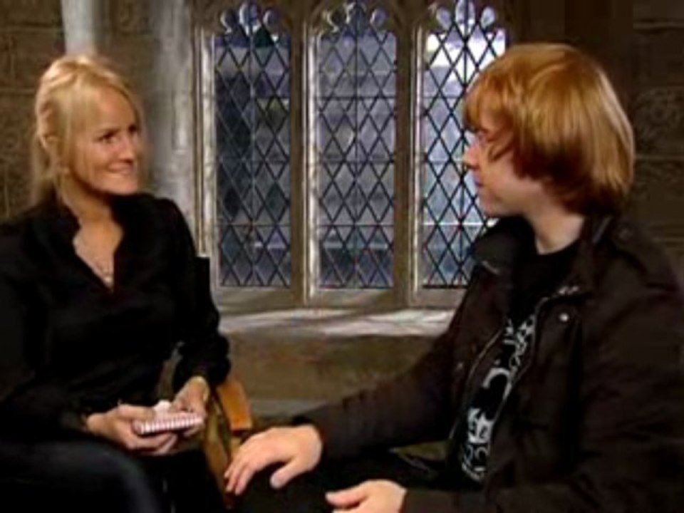 Rupert Grint talks Harry Potter series , Deathly Hallows set