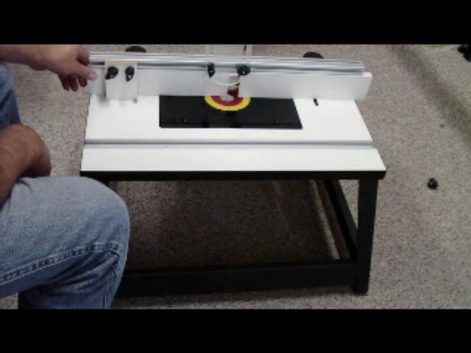 Deluxe Bench Top Router Table Review Video video Dailymotion