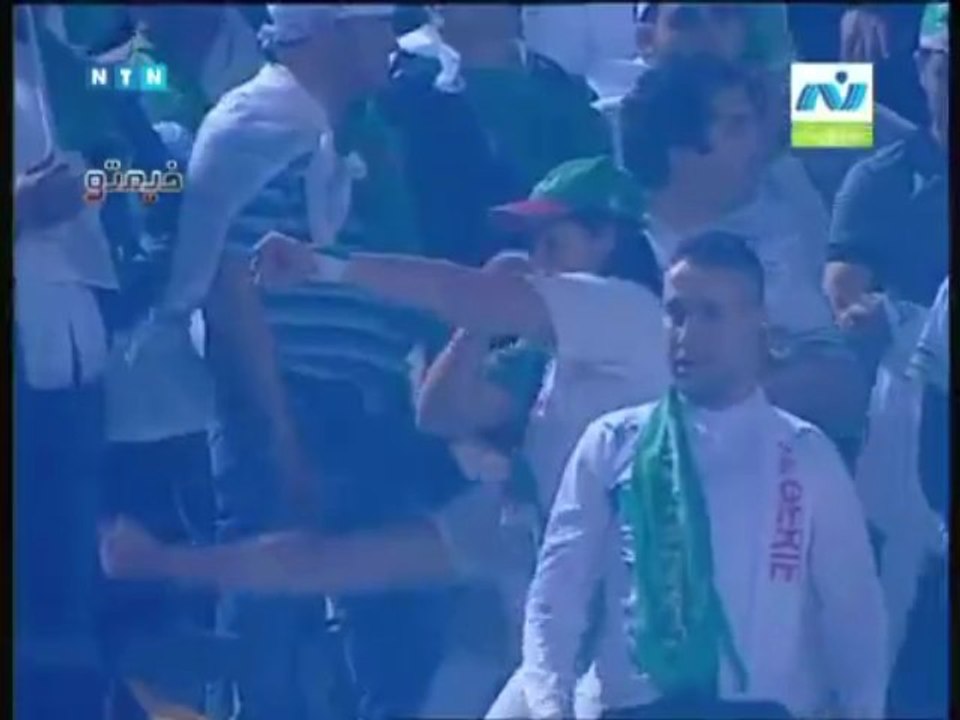 Algerian Girl In Cairo Stadium in 14_11NOV