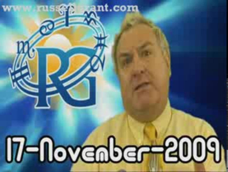 RussellGrant.com Video Horoscope Aries November Tuesday 17th