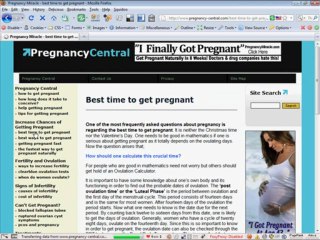 Best Time To Get Pregnant
