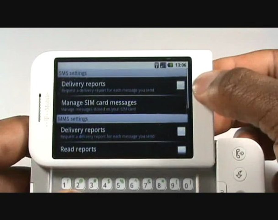 How to send text messages on your T-Mobile Google G1