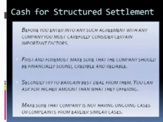How to Get Instant Cash for Structured Settlement