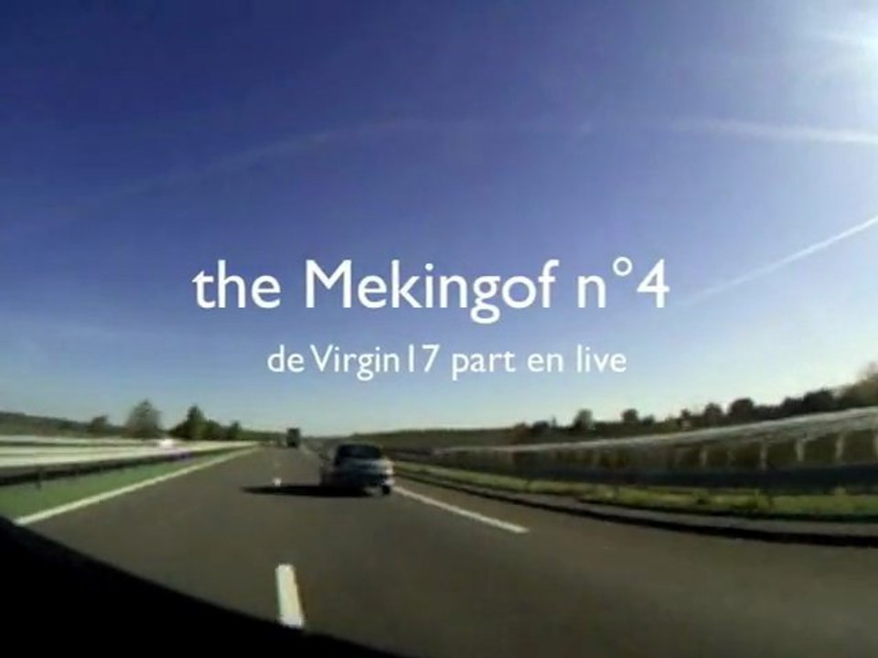 virgin17 part en live mekingof n°4 @toulouse avec Archimède