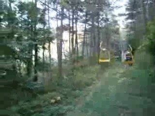 リフトで登山 in 光州